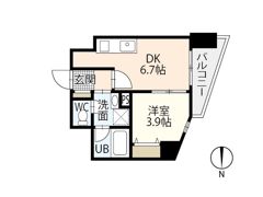GRAND Bellefare 京橋の間取り画像