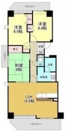 ウェルフォート幸川の間取り画像