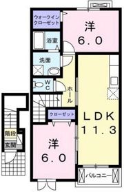 サニー安芸の間取り画像