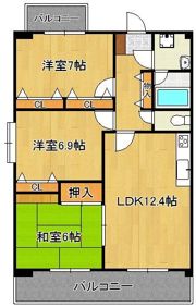 ルシオーレの間取り画像