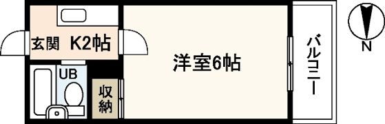 第2祇園Sビルの間取り画像