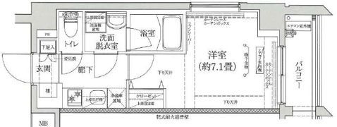 アイルグランデ横浜サウスの間取り画像