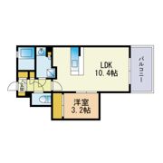 ラフレシーサ大橋2の間取り画像