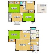 月出里H住宅の間取り画像