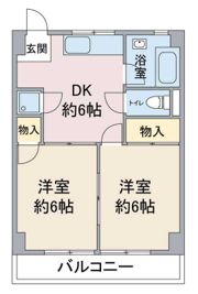 水野マンションの間取り画像