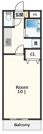 メゾン南昭和の間取り画像