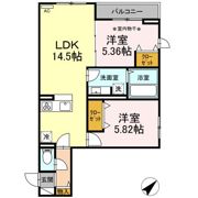 エクセリア早宮の間取り画像