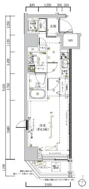 LUMEED大島の間取り画像
