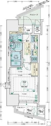 エステムコート名古屋千種グレイスの間取り画像