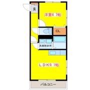 Fortuna B棟の間取り画像