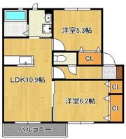 グランシャリオの間取り画像