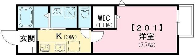 カーペンター512の間取り画像