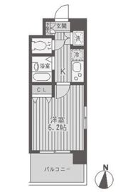 レジディア両国の間取り画像