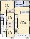高屋町旭 一戸建 A棟の間取り画像