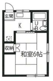 コーポすずきの間取り画像