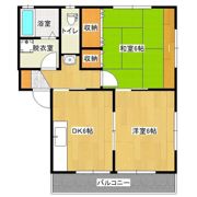 コスモスハイツの間取り画像