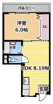 Rコート文園の間取り画像