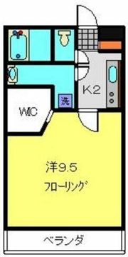 ライフモリ6号館の間取り画像