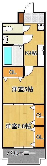 木下鉱産ビルIIの間取り画像