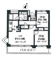 プライムコート磯子屏風ヶ浦の間取り画像
