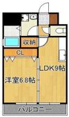 メゾンドポラリスの間取り画像