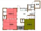 楢津平屋の間取り画像