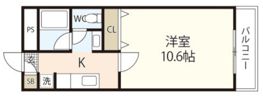 JRBハイツ倉敷駅前の間取り画像