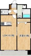 クロノス43水前寺の間取り画像