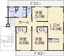 マンションT＆SIIの間取り画像