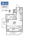 S-RESIDENCE亀戸balmの間取り画像
