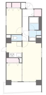 BLEU ET GRIS上町台の間取り画像