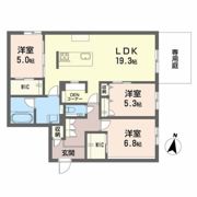 シャーメゾン光の森プレミアムの間取り画像