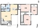 (仮)東若林町キャレノワールの間取り画像