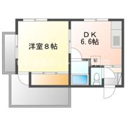 コーポ北安東の間取り画像