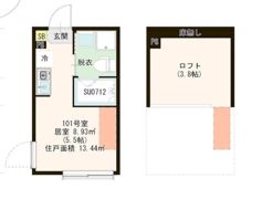 ハーモニーテラス蓮根IVの間取り画像