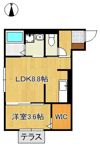 Fuga陣山の間取り画像