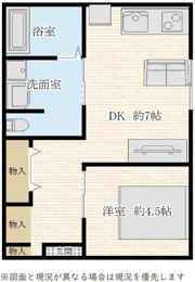 コンフォート青井Ⅱの間取り画像