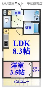 (仮称)ジーメゾン千葉出洲港ラビアンの間取り画像