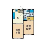 ハイツ平和の間取り画像