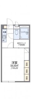 レオパレスエスポアール2番館の間取り画像