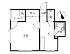 JANDY鈴見台の間取り画像