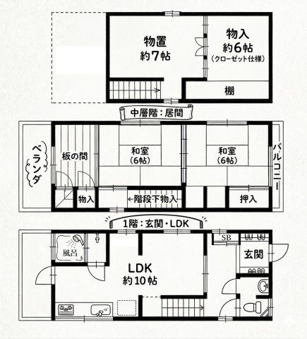 間取図