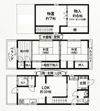 岩屋北町1丁目貸家の間取り画像