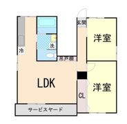 カーサ摩耶の間取り画像