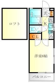 ラフィール汐入の間取り画像