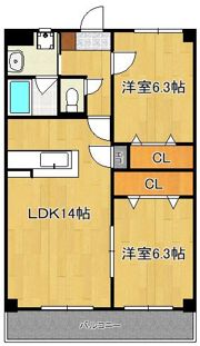 ニューガイア上石田の間取り画像