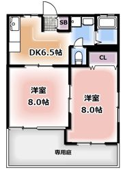 コート豊中の間取り画像