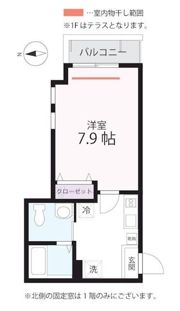 ハーミットクラブハウス 新杉田Ⅱ（仮）の間取り画像
