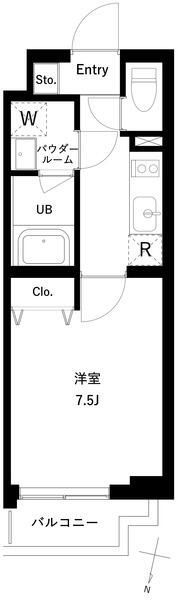 アーバンパーク梅島の間取り画像