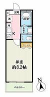 サクラテラス富士見の間取り画像